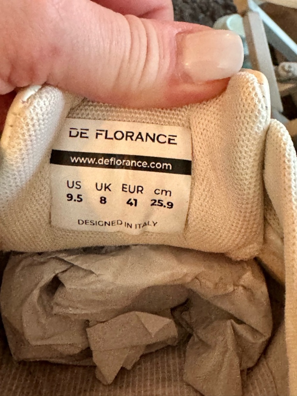 Casual Athletic Sneakers in Beige and Black - Lightweight Comfort - Picture 5 of 7